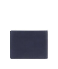 PIQUADRO RHINO  Cartera de cuero azul - Carteras Hombre - 3