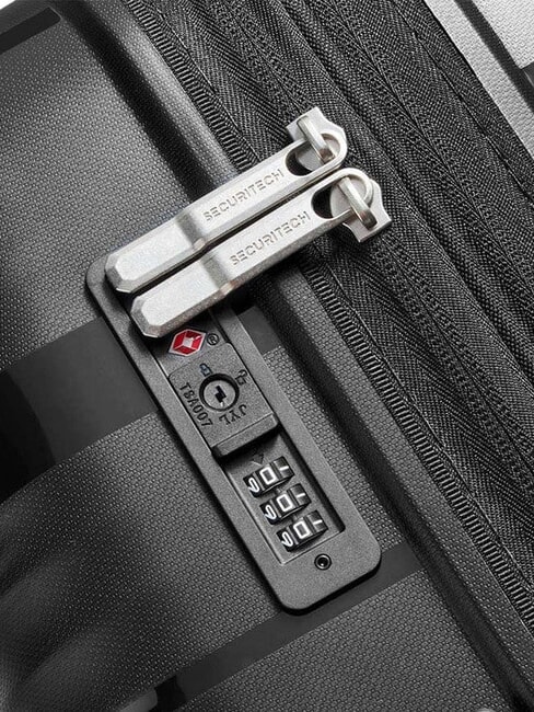 SECURITECH DUNE Carro mediano expandible negro - Trolley Rígidos