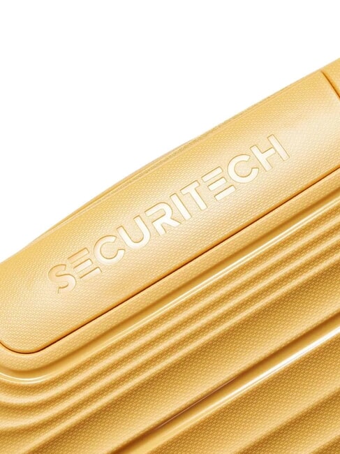 SECURITECH DUNE Carro de equipaje de mano extensible amarillo - Equipaje de mano