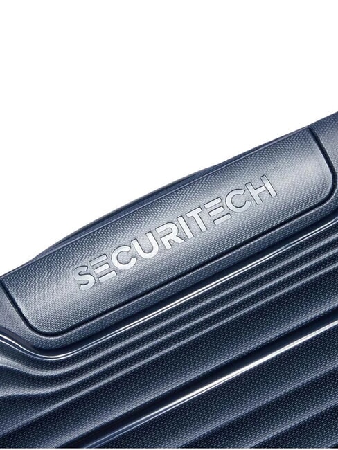 SECURITECH DUNE Carro de equipaje de mano extensible azul - Equipaje de mano