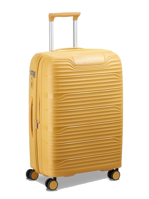 SECURITECH DUNE Carro grande expandible amarillo - Trolley R&iacute;gidos