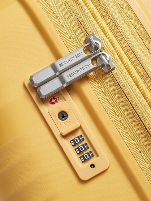 SECURITECH DUNE Carro grande expandible amarillo - Trolley R&iacute;gidos