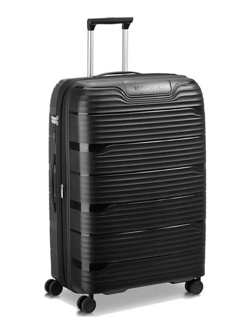 SECURITECH DUNE Carro grande expandible negro - Trolley Rígidos