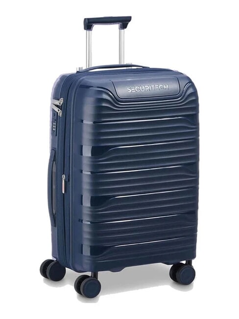 SECURITECH DUNE Carro grande expandible azul - Trolley Rígidos
