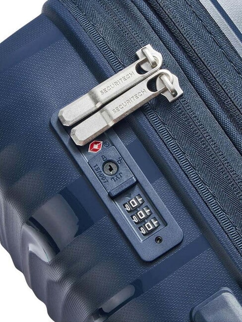 SECURITECH DUNE Carro grande expandible azul - Trolley Rígidos