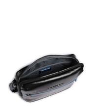 PIQUADRO BLUE SQUARE  Bolsa para iPad con bolsillo para airpods negro - Bandoleras Hombre - 4