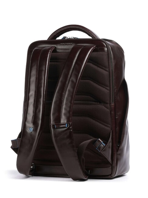 BLUE SQUARE Mochila de piel para portátil de 15,6" CAOBA - Mochilas para portátil