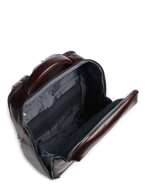 BLUE SQUARE Mochila de piel para portátil de 15,6" CAOBA - Mochilas para portátil