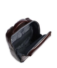 PIQUADRO BLUE SQUARE Mochila de piel para portátil de 15,6" CAOBA - Mochilas para portátil - 3