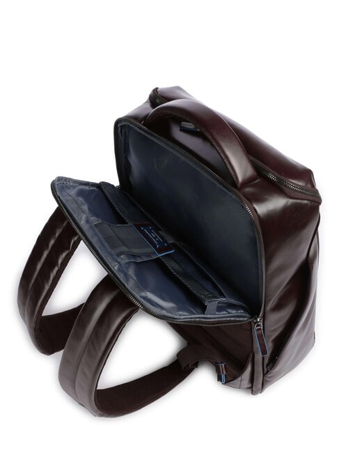 BLUE SQUARE Mochila de piel para portátil de 15,6" CAOBA - Mochilas para portátil