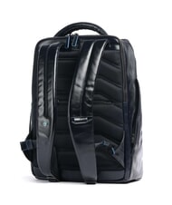 PIQUADRO BLUE SQUARE Mochila de piel para portátil de 15,6" azul - Mochilas para portátil - 2