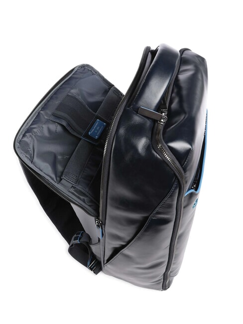 BLUE SQUARE Mochila de piel para portátil de 15,6" azul - Mochilas para portátil