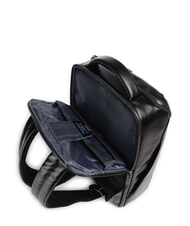 PIQUADRO BLUE SQUARE Mochila de piel para portátil de 15,6" negro - Mochilas para portátil - 4