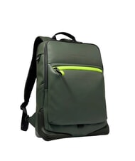 PIQUADRO CORNER SPECIALE GOMMATO Mochila para portátil de 15,6" VERDE - Mochilas para portátil - 2
