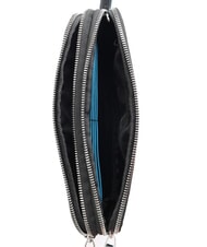 PIQUADRO BLUE SQUARE Bolso de mano de piel con puño negro - Bandoleras Hombre - 4