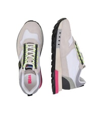 BLAUER HOUMA Zapatillas para correr blanco/gris - Zapatos Mujer - 3