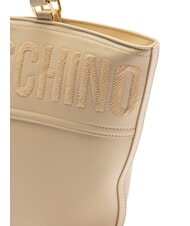 LOVE MOSCHINO NAPPE Bolsa de la compra beige - Bolsos Mujer - 3