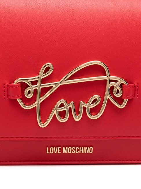 CURSIVE LOGO Bolso de hombro ROJO - Bolsos Mujer