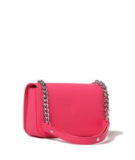LOVE MOSCHINO LETTERING BICOLOR Bolso de hombro fucsia - Bolsos Mujer - 4