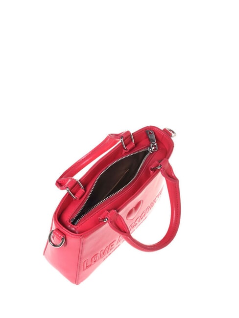 MADE WITH LOVE Mini bolso de mano, con bandolera fucsia - Bolsos Mujer