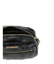 LOVE MOSCHINO CAMERA BAG Mini bolso de hombro negro - Bolsos Mujer - 3