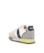 BLAUER QUEENS Zapatillas para correr blanco/gris topo - Zapatos Hombre - 5