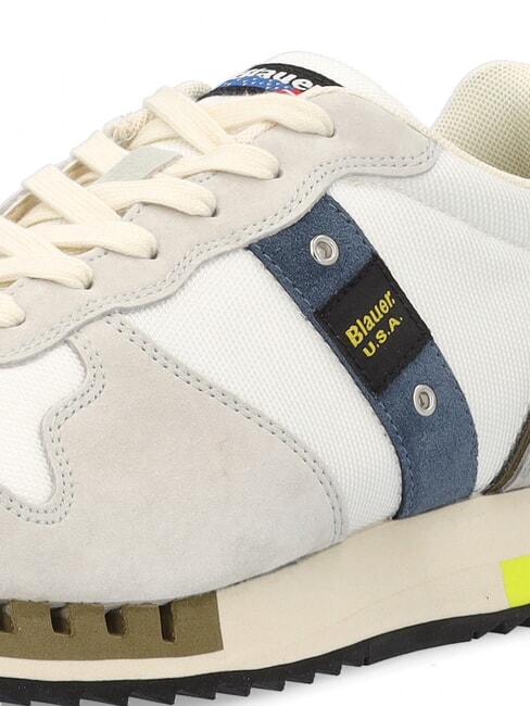 QUEENS Zapatillas para correr blanco/gris topo - Zapatos Hombre