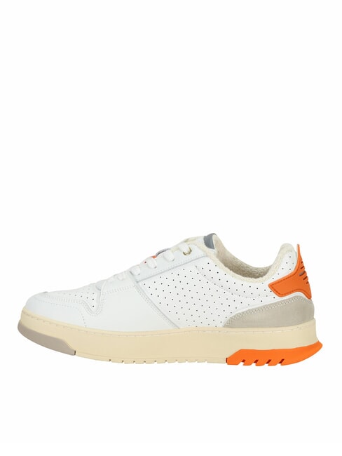 HARPER Zapatillas blanco/naranja - Zapatos Hombre