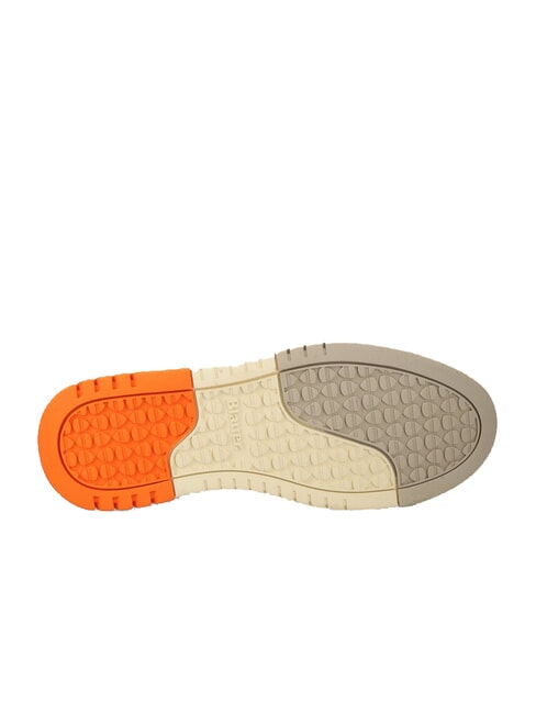 HARPER Zapatillas blanco/naranja - Zapatos Hombre
