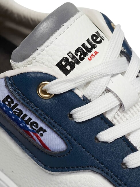 HARPER Zapatillas blanco/azul marino - Zapatos Hombre