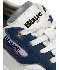 BLAUER HARPER Zapatillas blanco/azul marino - Zapatos Hombre - 3