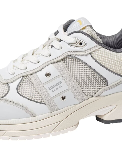 EAGLE Zapatillas para correr blanco/plata - Zapatos Hombre