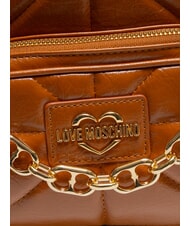 LOVE MOSCHINO GOLD CHAIN Mochila nueces - Bolsos Mujer - 3