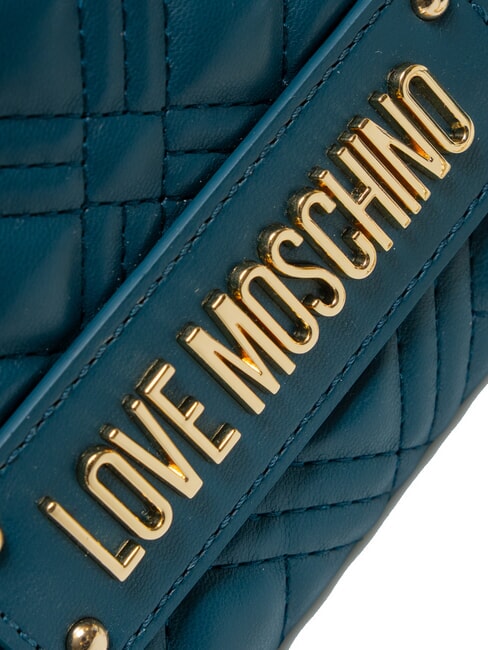 QUILTED Convertible Bolso de hombro/bandolera esmeralda - Bolsos Mujer