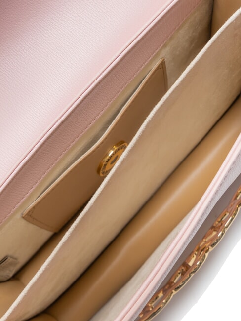 HEART CHAIN Bolso de hombro Rosa - Bolsos Mujer