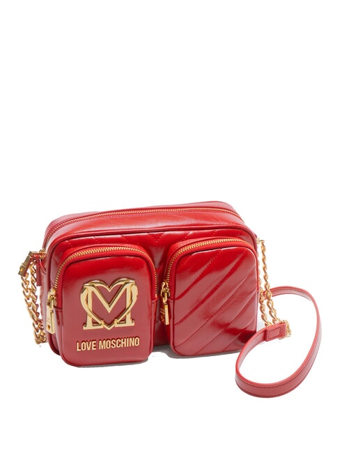 CITY POCKETS Bolso de hombro acolchado ROJO - Bolsos Mujer