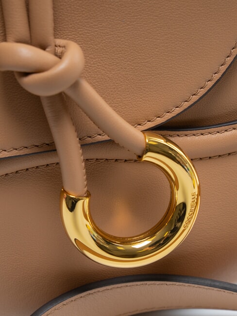 CARMY  Mini bolso de hombro, en piel batería - Bolsos Mujer