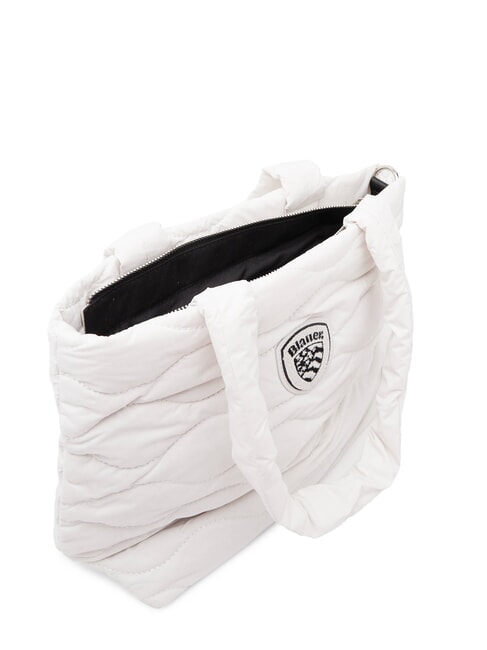 RUG Bolso de hombro acolchado blanco - Bolsos Mujer