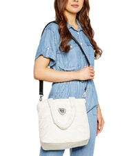 BLAUER RUG Bolso de hombro acolchado blanco - Bolsos Mujer - 6