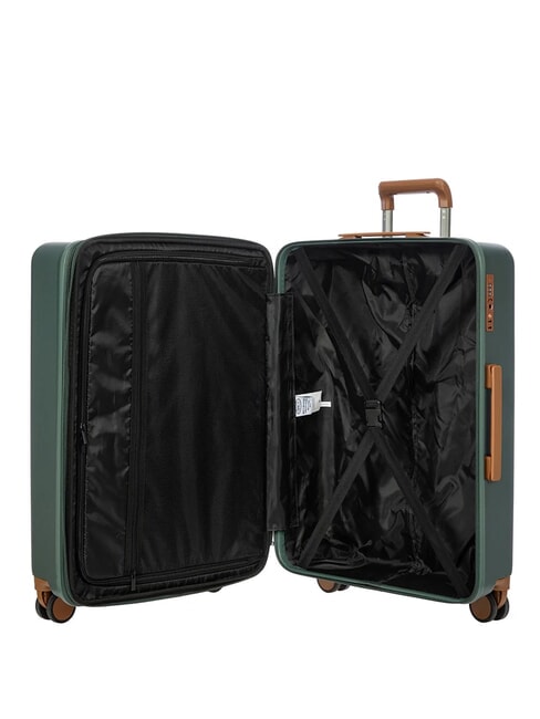 FERRARA Juego de 3 carros: cabina, mediano y grande extensible verde - Set Trolley