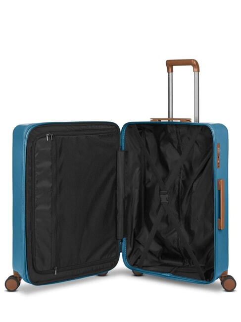 FERRARA Juego de 3 carros: cabina, mediano y grande extensible mezclilla - Set Trolley