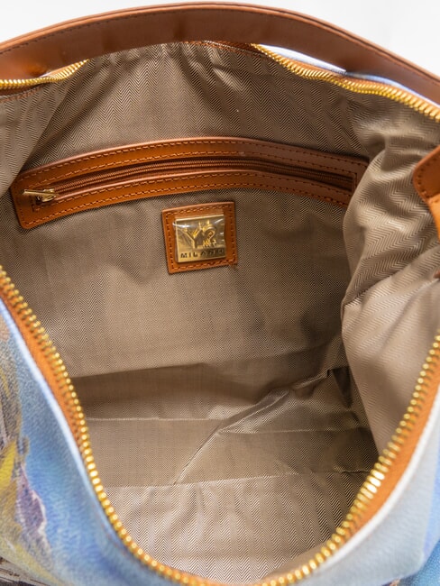 YESBAG Bolso de hombro tipo hobo costa del limón - Bolsos Mujer