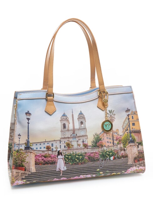 YESBAG  Bolso de hombro grande floral - Bolsos Mujer