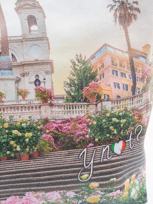 YESBAG Bolso de hombro tipo hobo floral - Bolsos Mujer