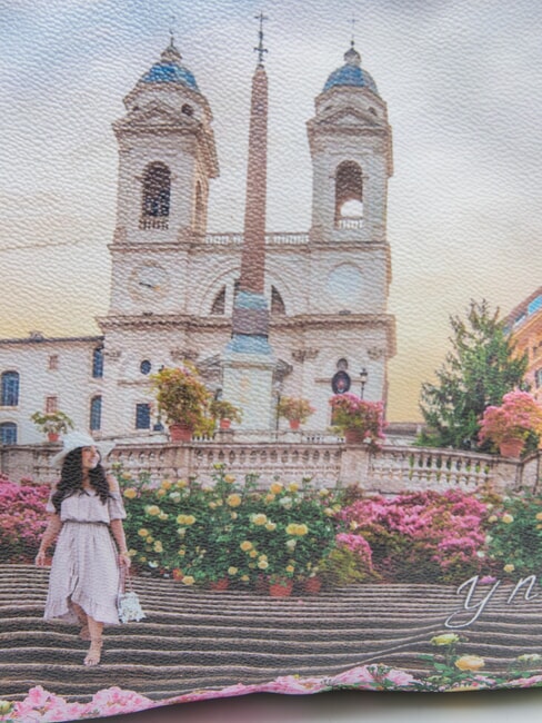 YESBAG Bolso de hombro floral - Bolsos Mujer