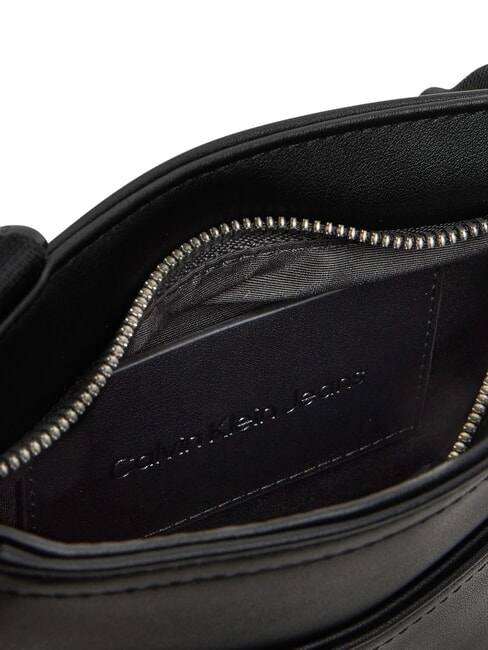 CKJ MONO LOGO Bolsa plana En negro - Bolsos Mujer