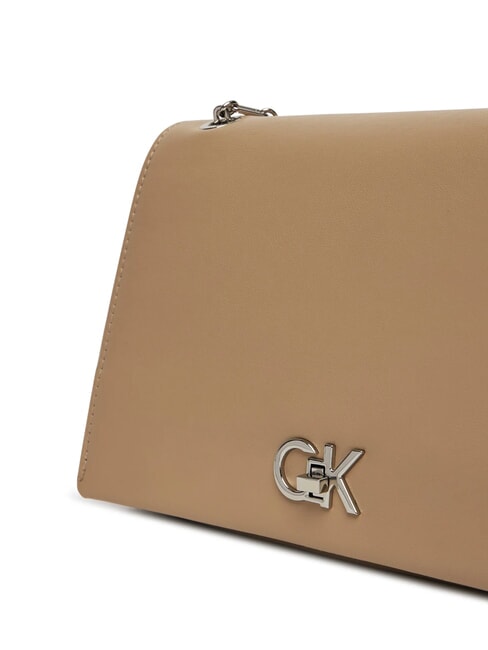 CK CONV CHAIN Bolso de hombro convertible, bolso bandolera vajilla - Bolsos Mujer