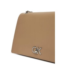 CALVIN KLEIN CK CONV CHAIN Bolso de hombro convertible, bolso bandolera vajilla - Bolsos Mujer - 4