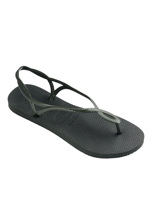 Chanclas LUNA verde olivo - Zapatos Mujer