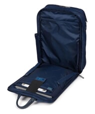 PIQUADRO TRAKAI Mochila Fastcheck expandible, soporte para PC de 15,6 " azul - Mochilas para portátil - 4